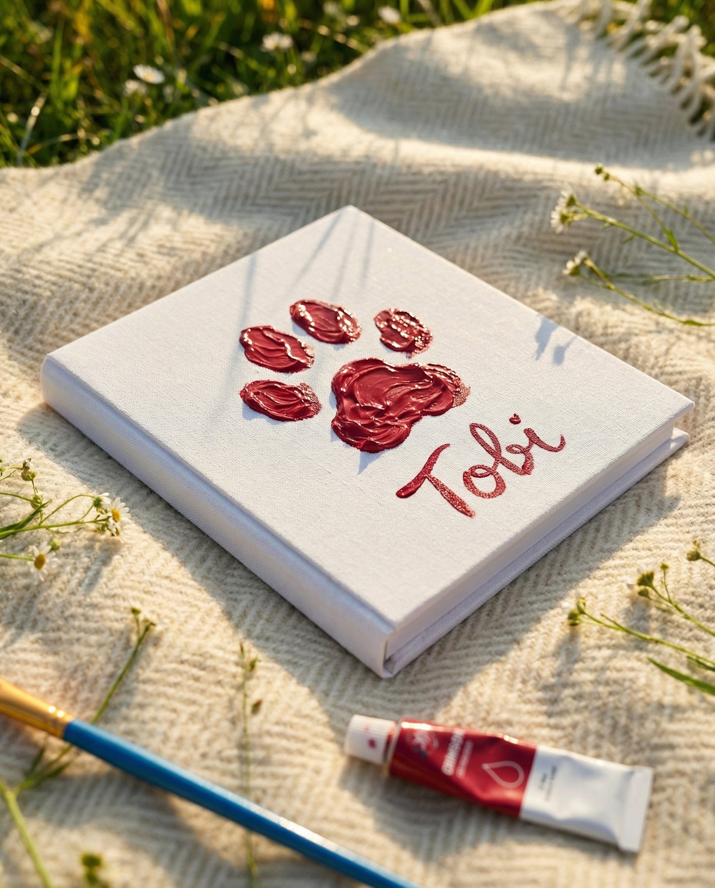 DIY Album s setom akrilnih barv