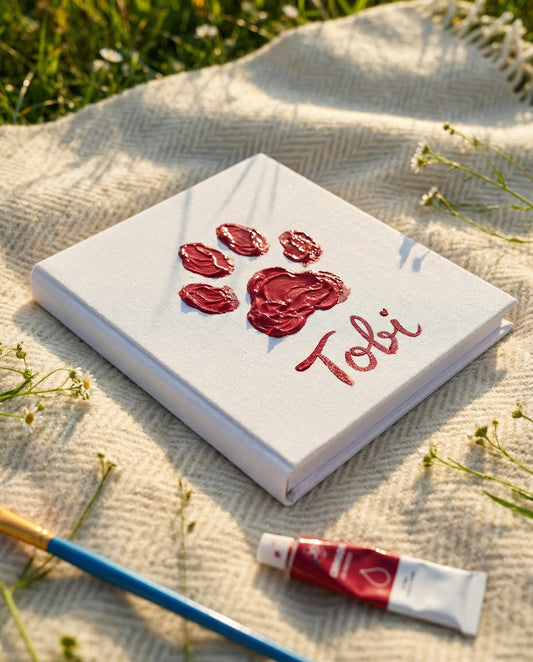 DIY Album s setom akrilnih barv